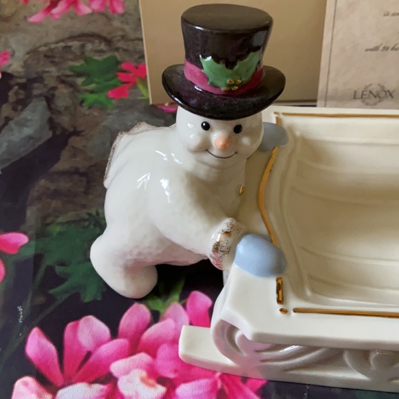 Lenox Collections The Snowman Candy Tray - Picture 4 of 10